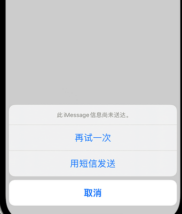 山阴apple维修iPhone上无法正常发送iMessage信息