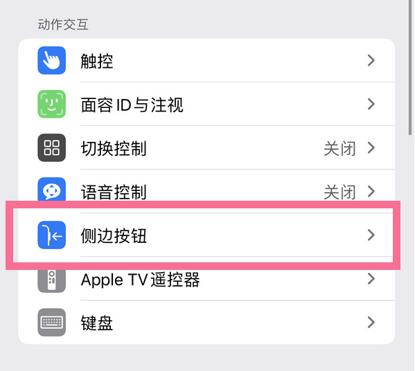 山阴苹果14维修店分享iPhone14 Plus侧键双击下载功能关闭方法 